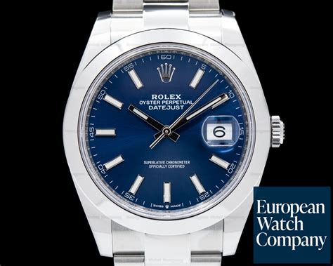 rolex datejust blue 126300blso|Rolex 126300 Datejust wimbledon.